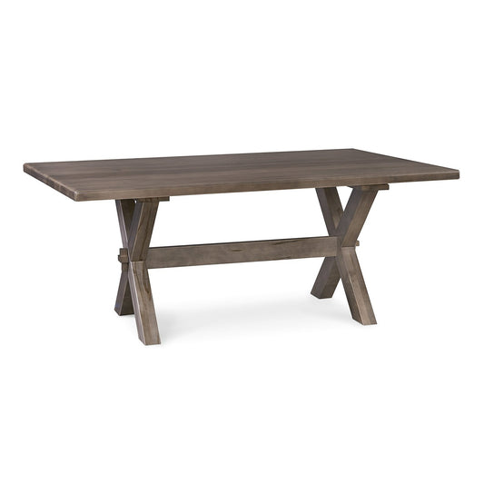Crossbuck Rectangle Dining Table