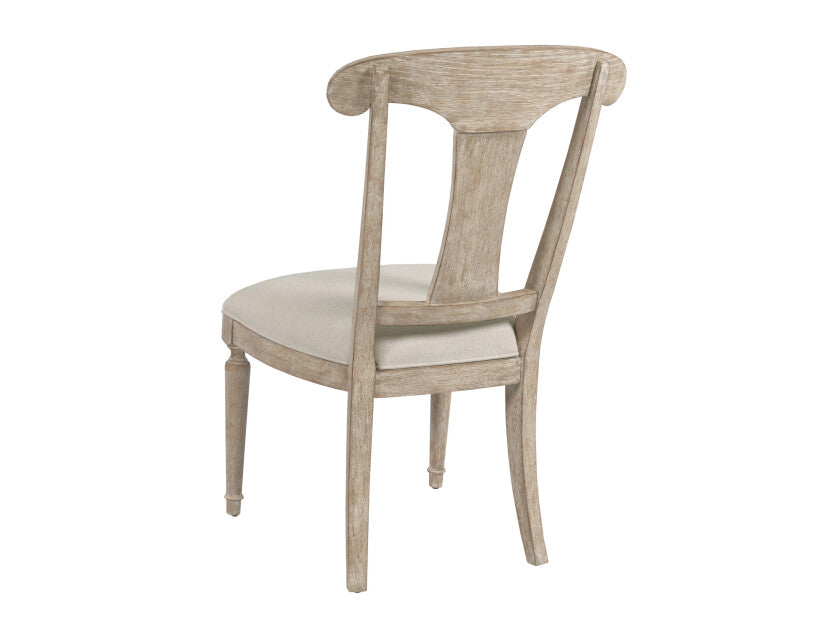 Maeve Wood Back Side Chair- Breve