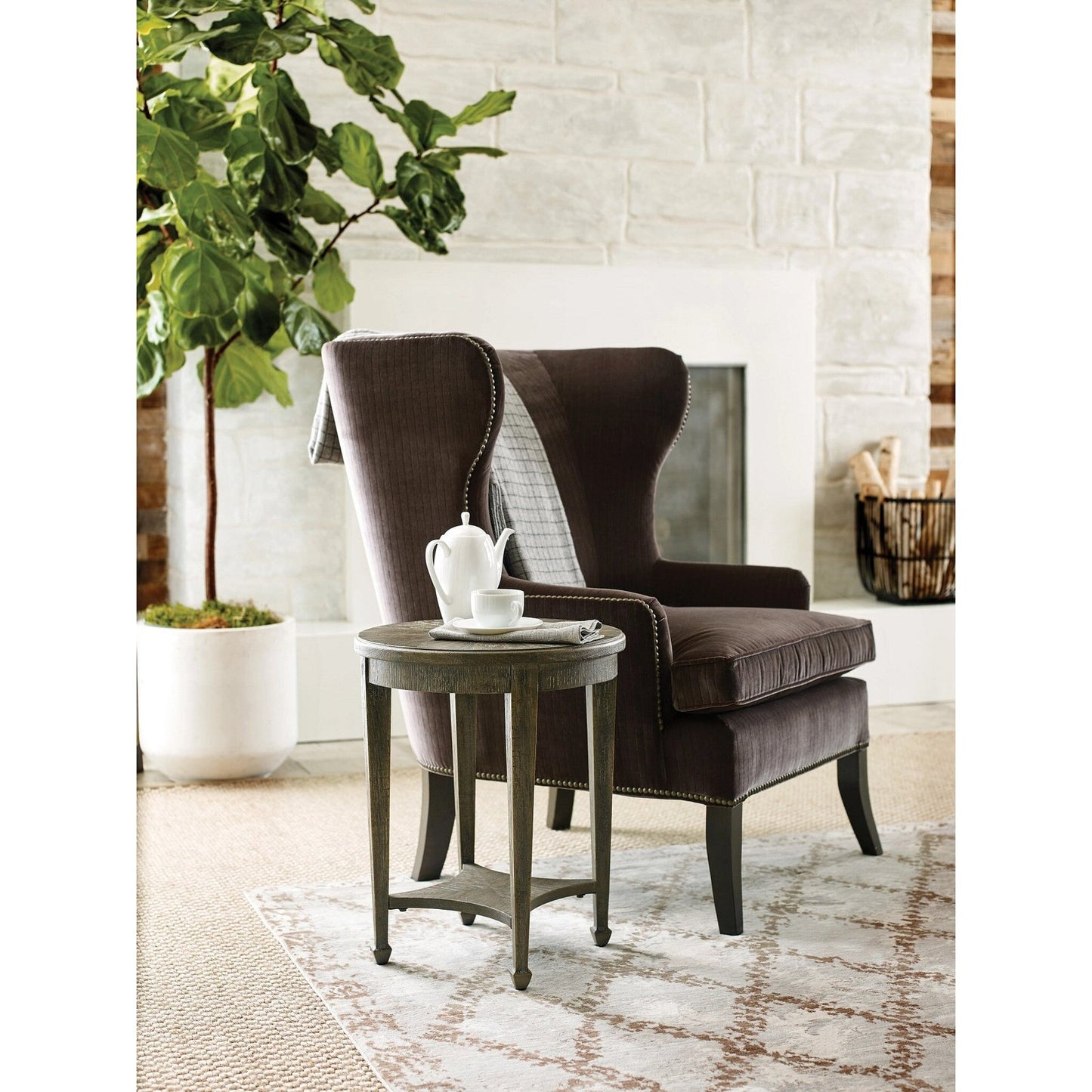 Sutter Round End Table