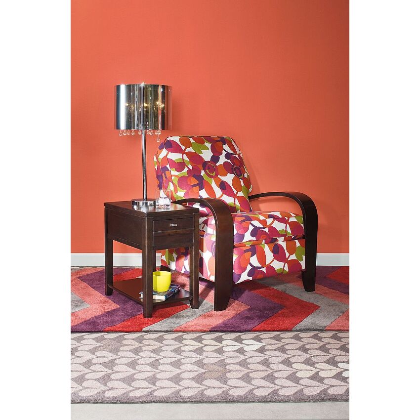 Downtown Chairside Table-Espresso