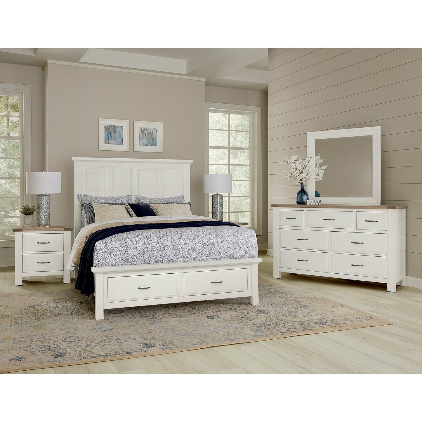 Maple Road Mansion Storage Bed King