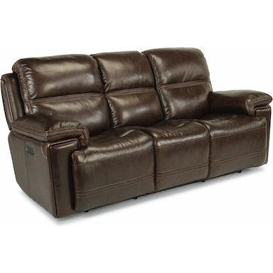Fenwick Power Reclining Sofa with Power Headrests