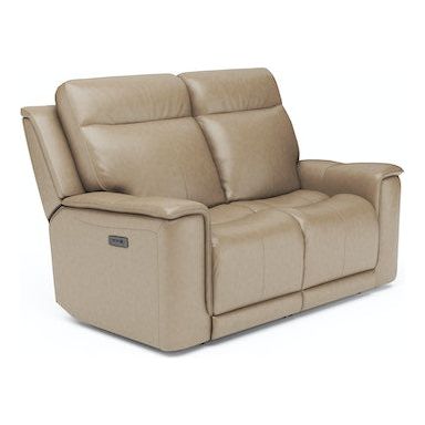 Miller Power Reclining Loveseat with Power Headrests and Lumbar