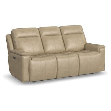 Odell Power Reclining Sofa with Power Headrests and Lumbar