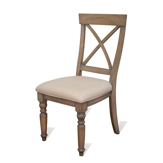 Aberdeen X-back Upholstered Side Chair