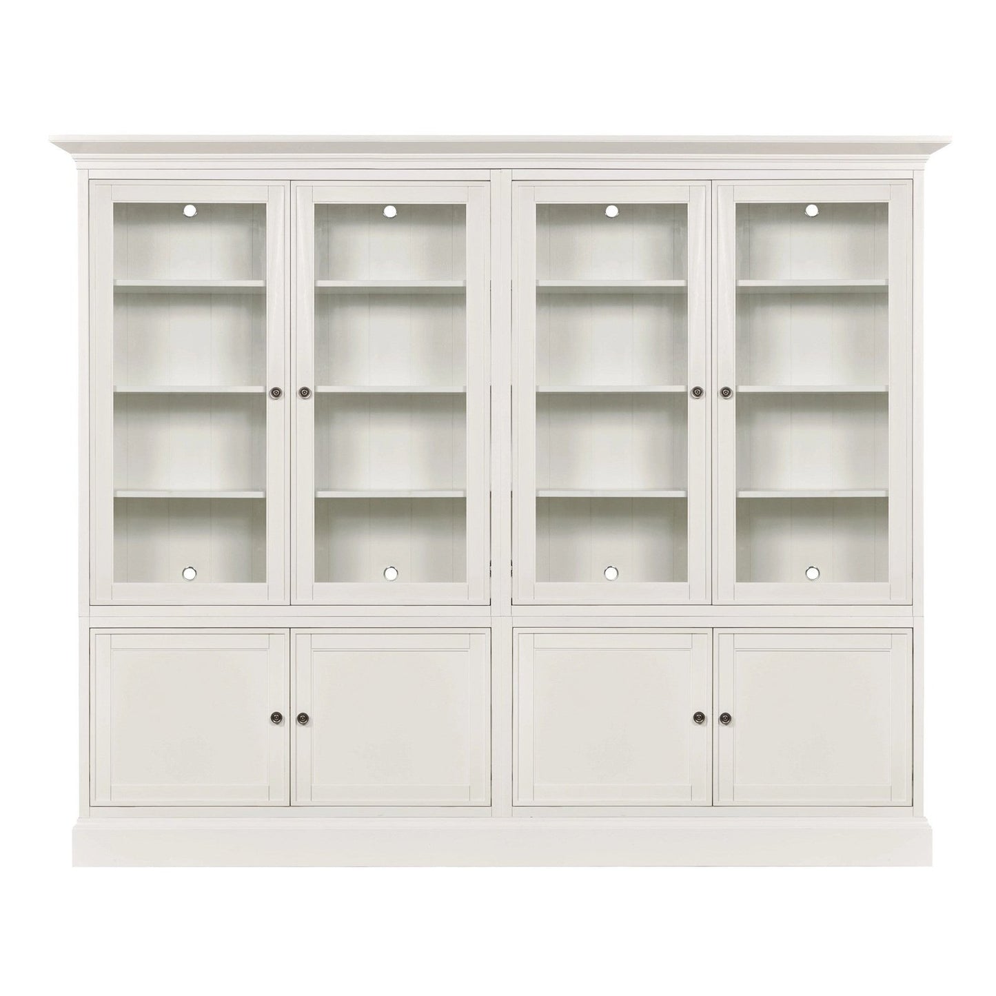 Quad Door Display Cabinet