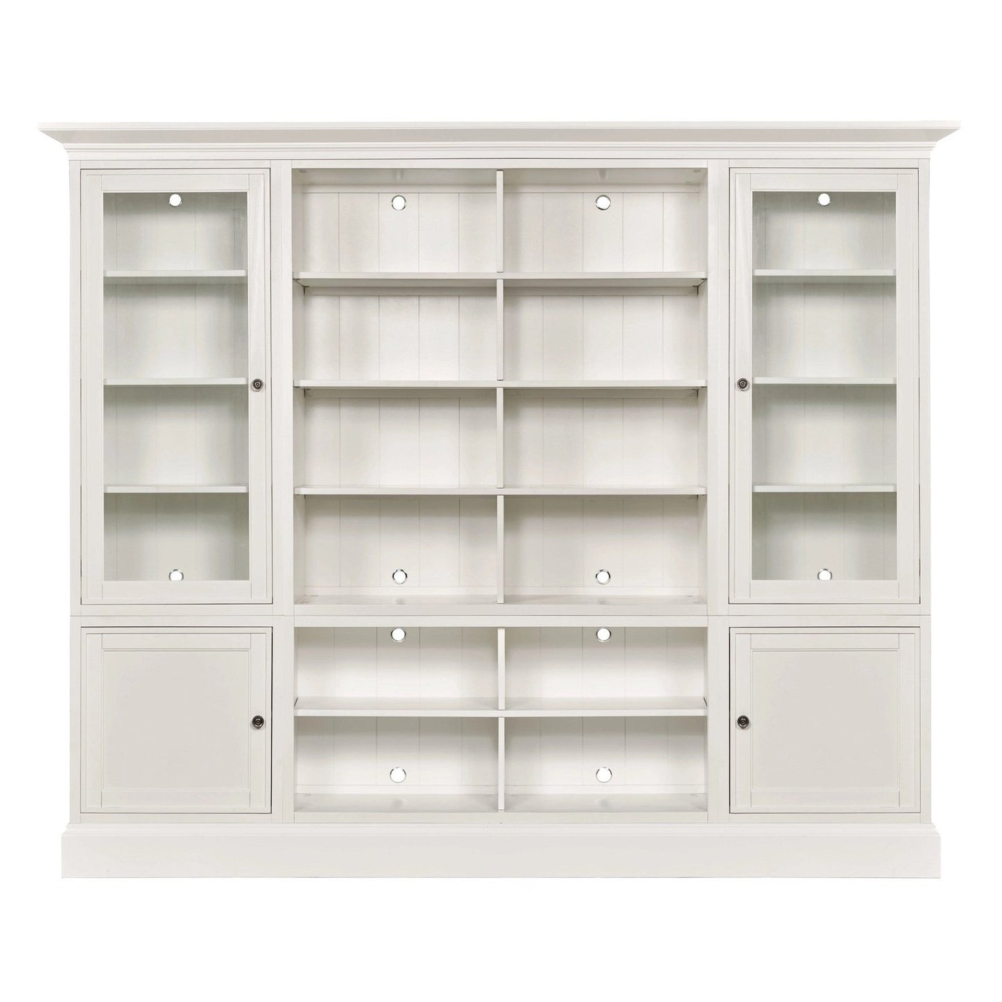 Quad Bookcase Entertainment Display