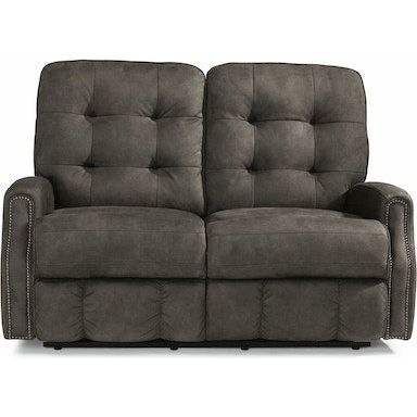 Devon Power Reclining Loveseat with Power Headrests
