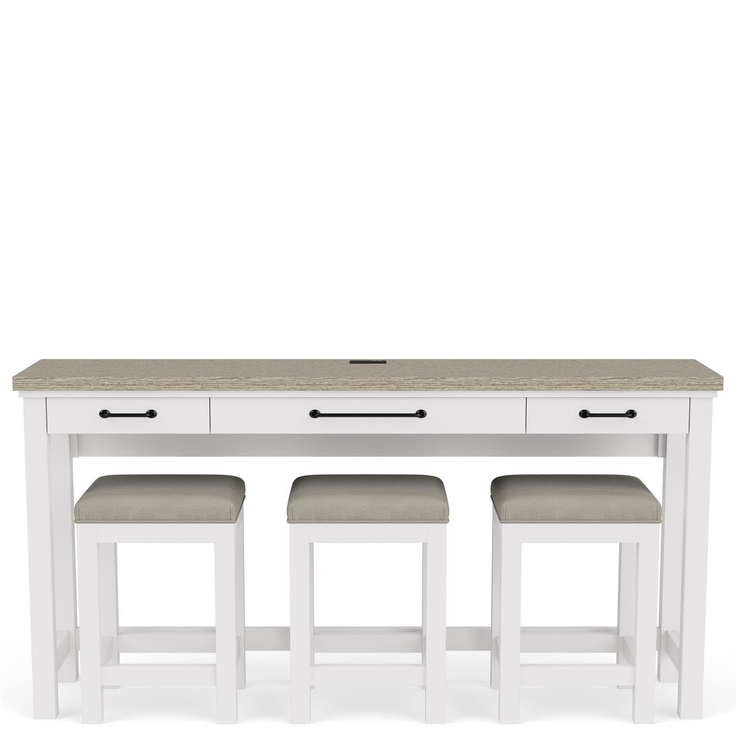 Cora Sofa Table W/3 Stools