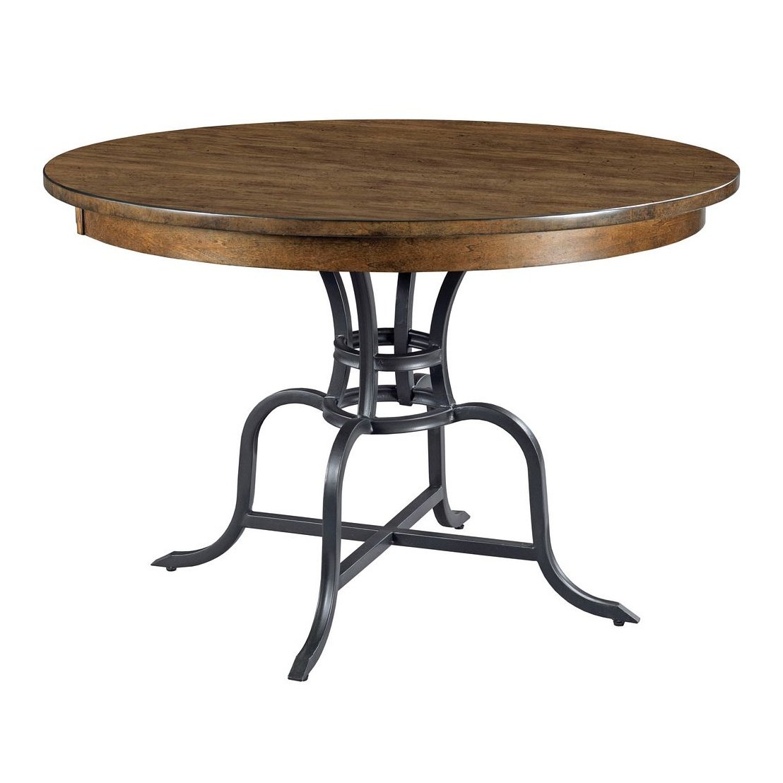 Round Dining Table With Metal Base