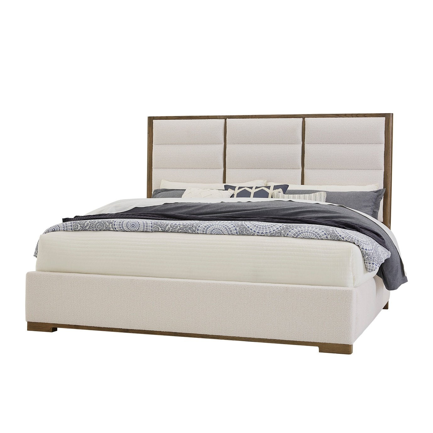 Crafted Oak Erin's King Uph - White