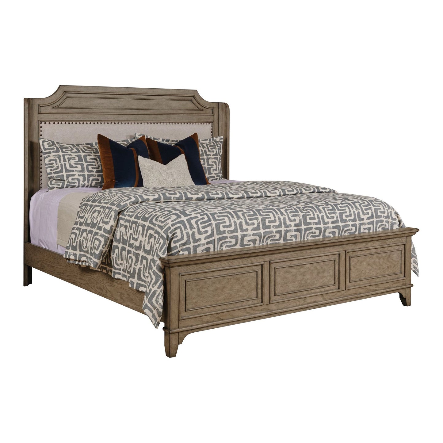 Engels Cal King Upholstered Bed