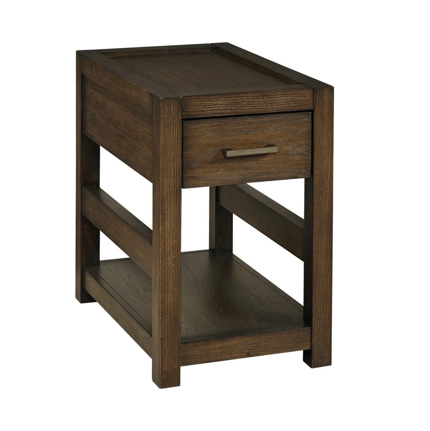 Rectangular Drawer Chairside Table