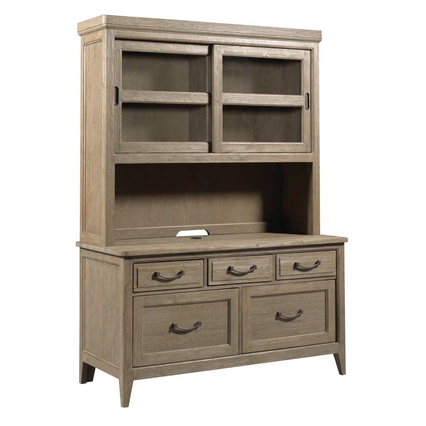 Barlow Office Credenza & Hutch