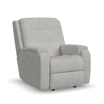 Arlo Fabric Power Recliner with Power Headrest & Lumbar