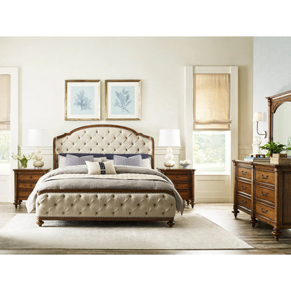 Glendale Upholstered Shelter Cal King Bed