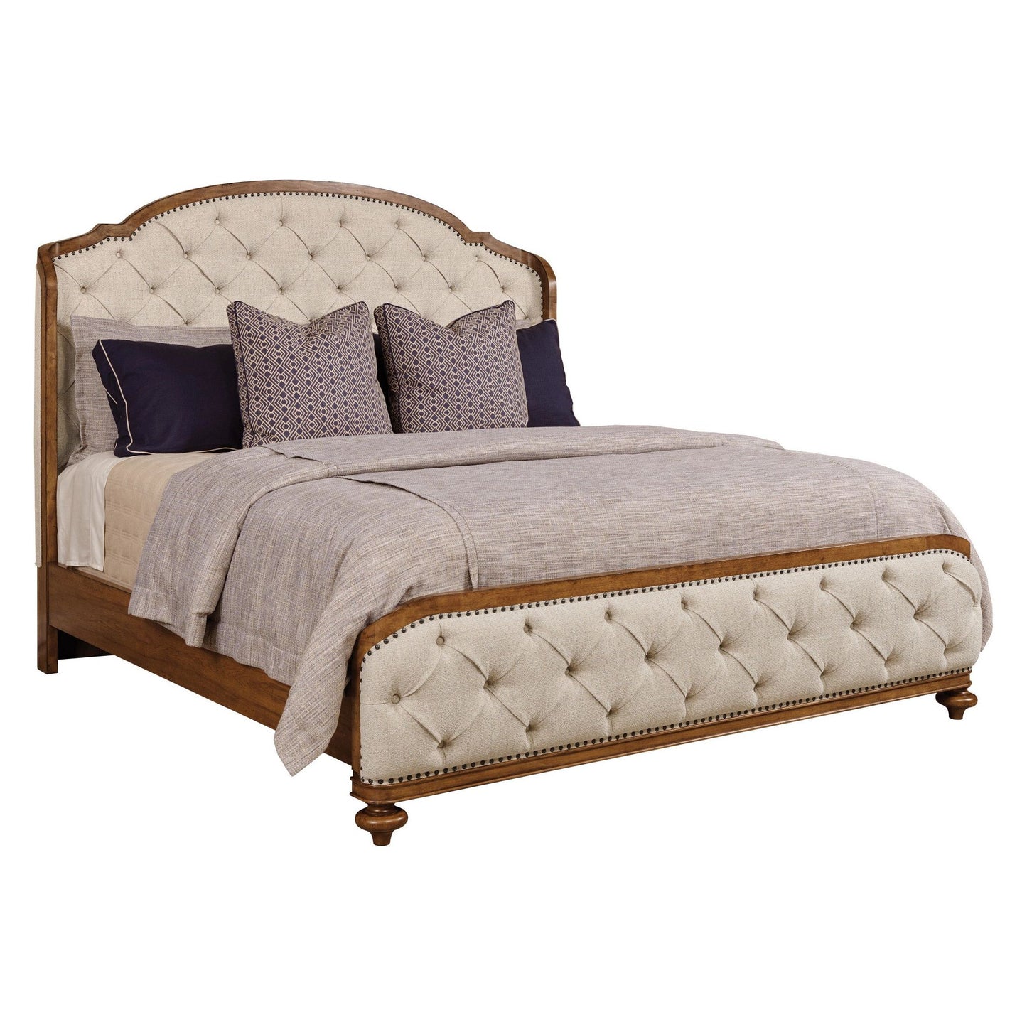 Glendale Upholstered Shelter Cal King Bed