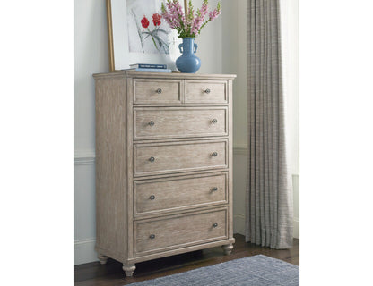 Miriam Five Drawer Chest- Breve