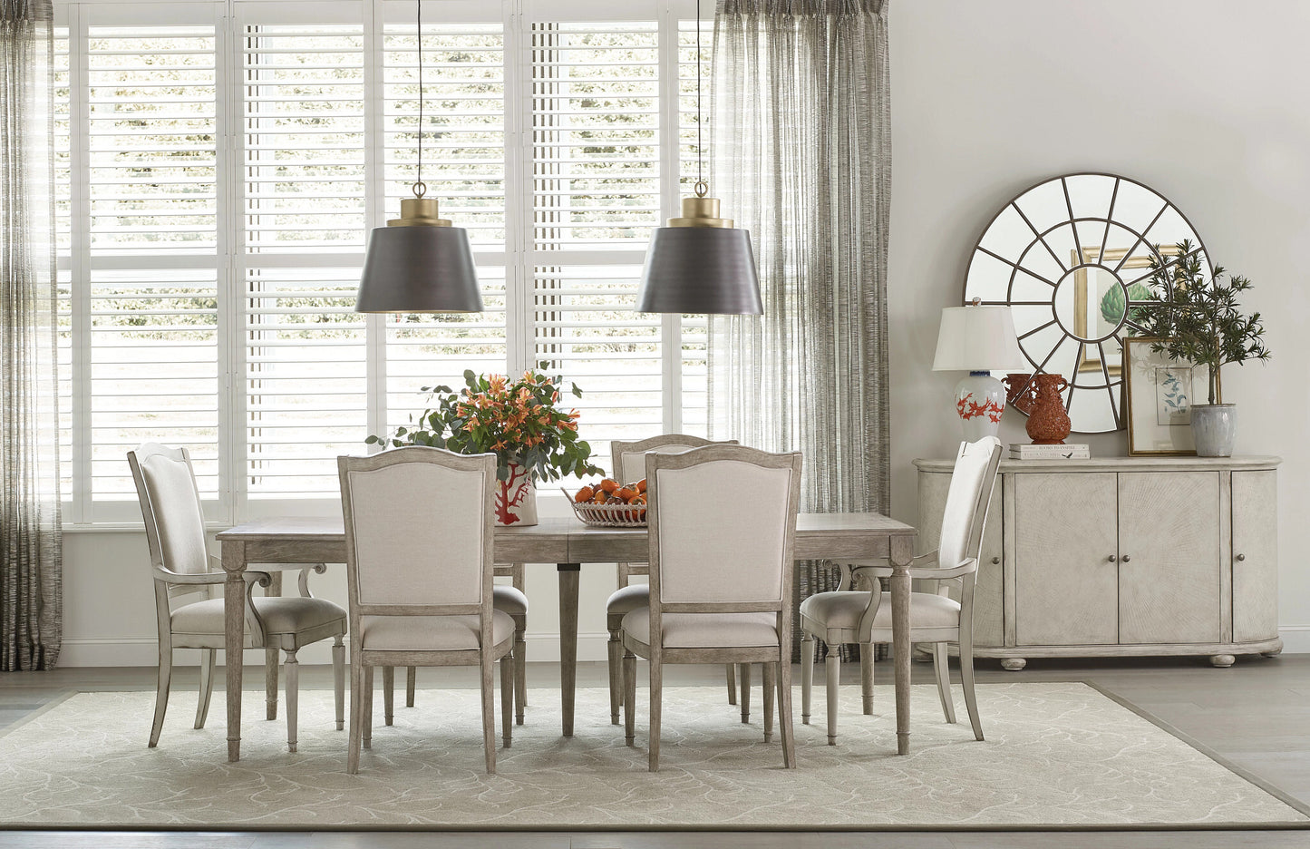 Rectangular Leg Table- Breve