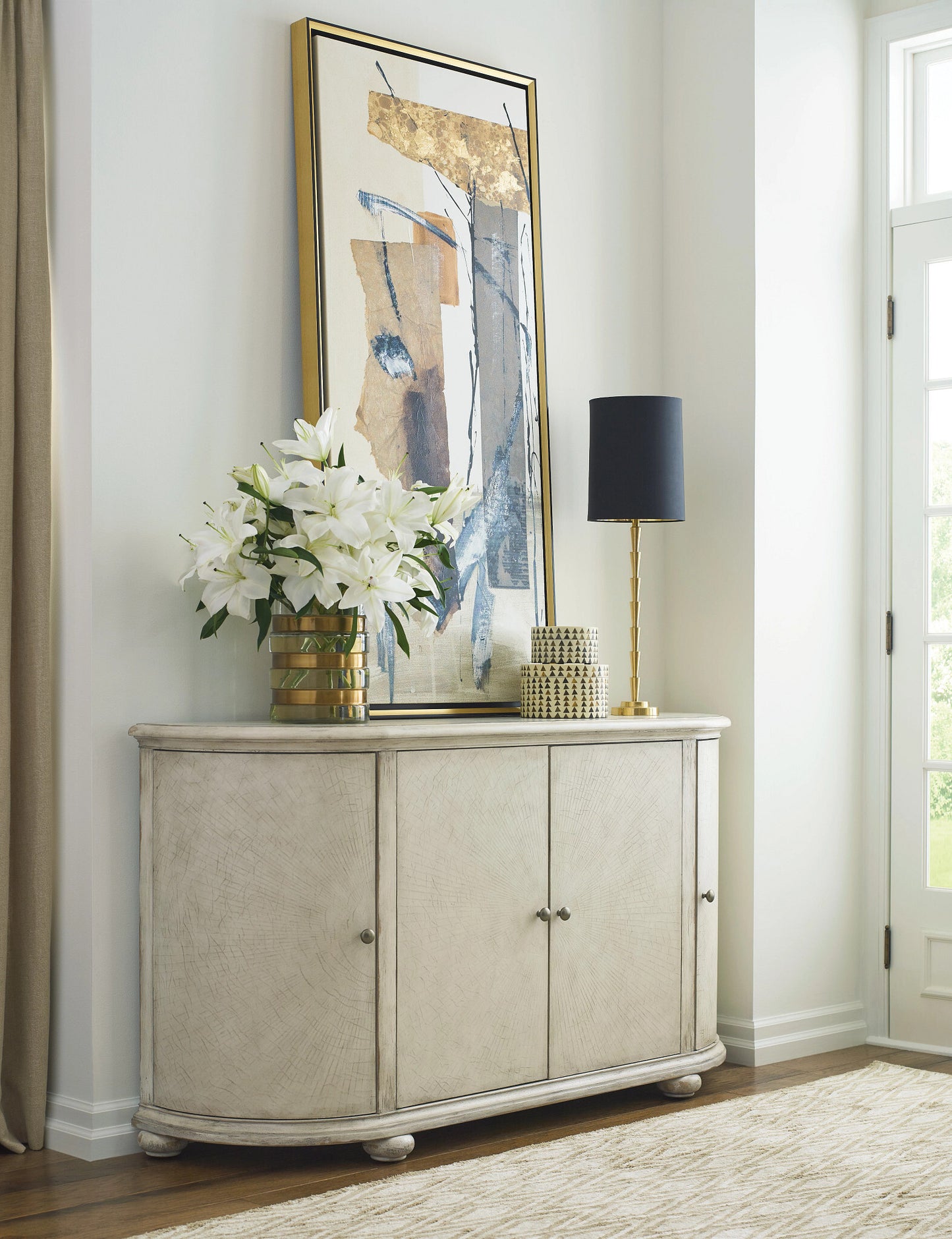 Picard Curved Buffet- Crème