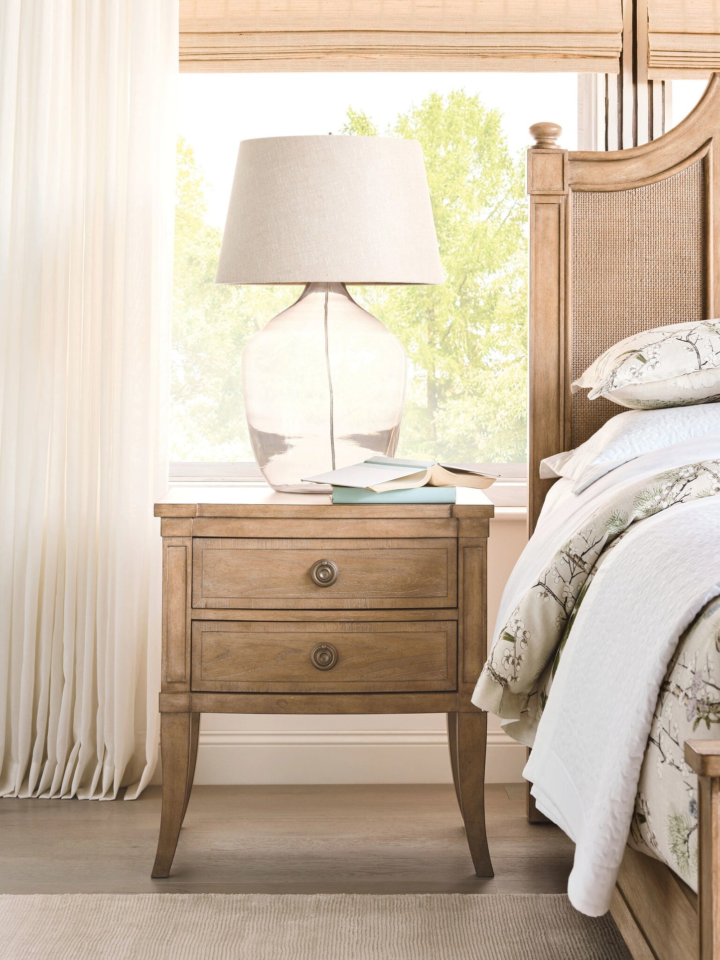 Chastain Two Drawer Nightstand