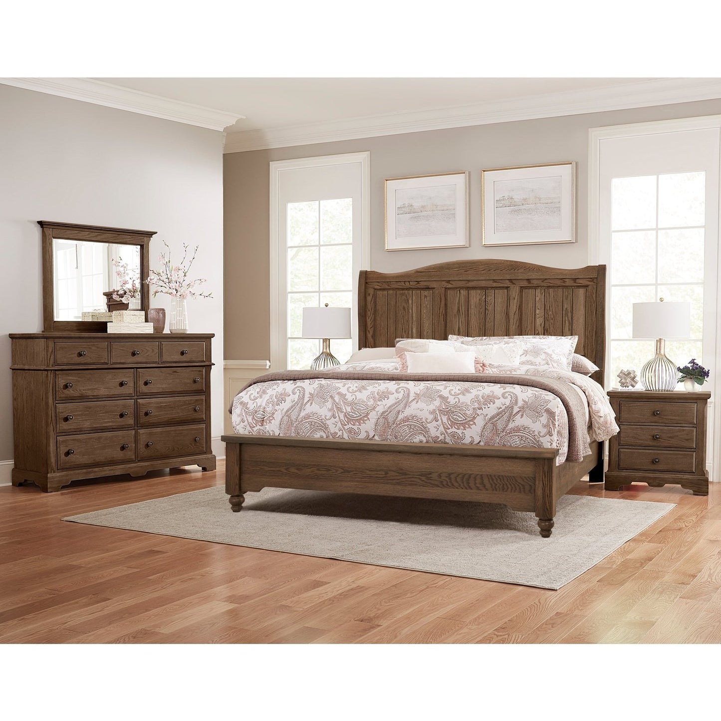 Heritage Sleigh Bed King