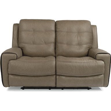 Wicklow Power Reclining Loveseat with Power Headrests