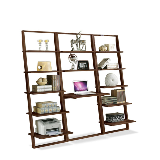 Lean Living Leaning Bookcase