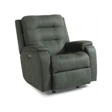 Arlo Fabric Power Recliner with Power Headrest & Lumbar