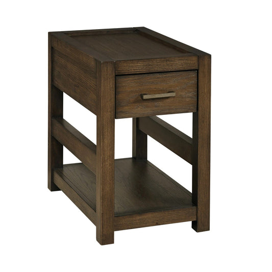 Rectangular Drawer Chairside Table