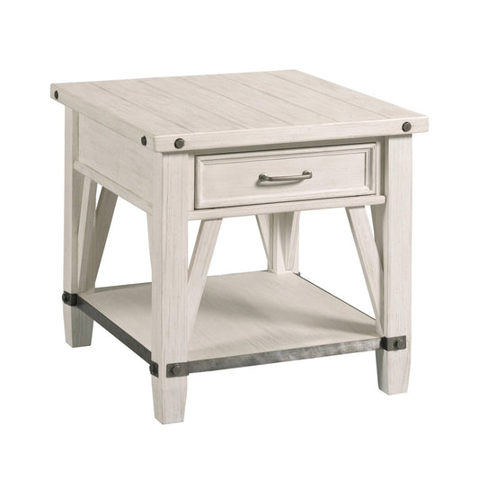Rectangular Drawer End Table