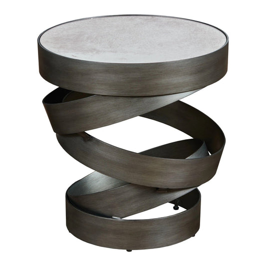 Helix Round Accent Table