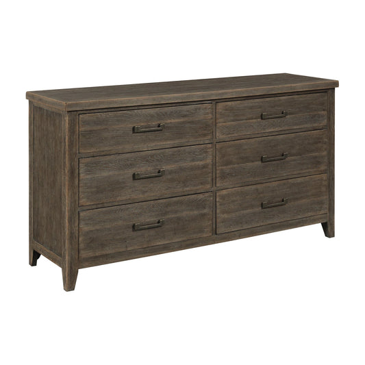 Lowell Six Drawer Dresser